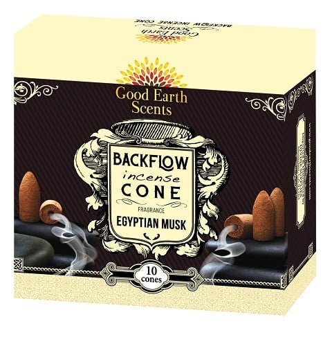 Soul Sticks Egyptian Musk Backflow Incense Cones