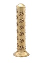 Brass Om Incense Burner Tower – 11"