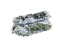 White Sage & Peppermint Smudge Stick – 4"