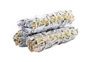 White Sage & Sweetgrass Smudge Stick – 4"