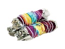 Rose Petal White Sage Smudge Stick – 4"
