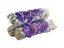 Purple Daze White Sage Smudge Stick – 4"