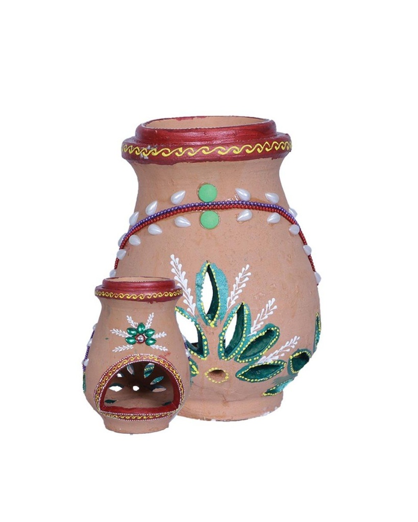 Beige Diya – 5"