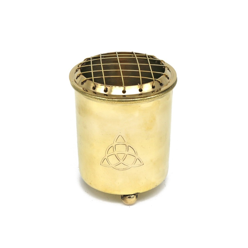 [14029] Triquetra Brass Burner
