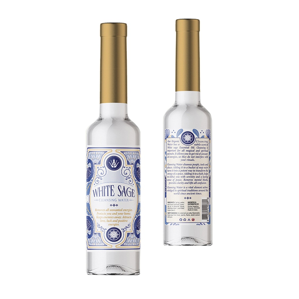 [14038] White Sage Cleansing Water – 7.5 oz