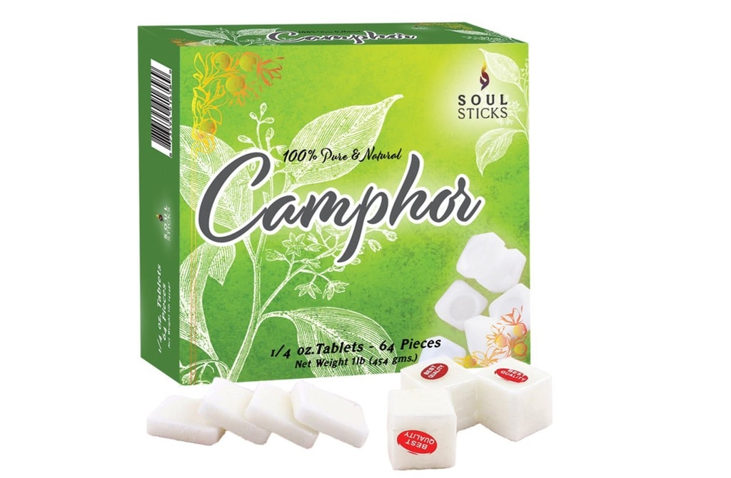 [91658] Soul Sticks 100% Natural Camphor – 454g (1 lb)