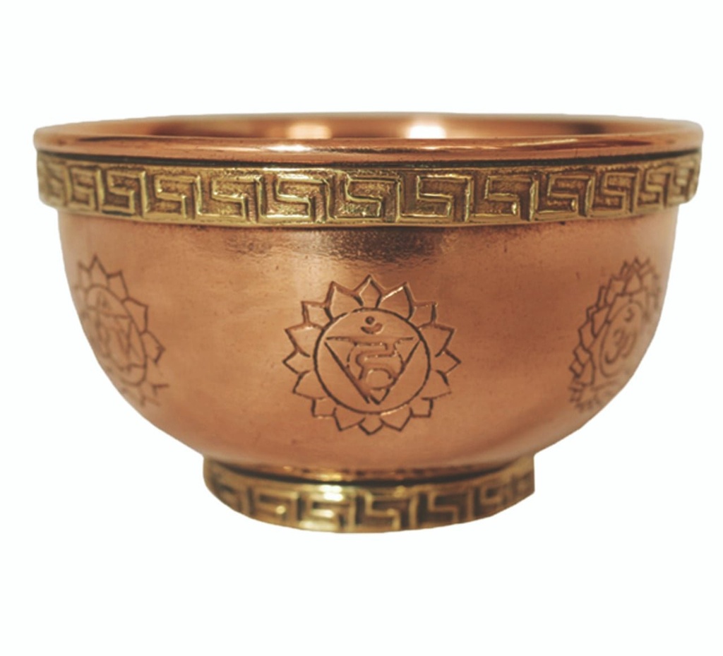 [91715] 7 Chakras Copper Bowl (B) – 3"