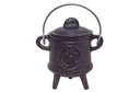 Om Cast Iron Cauldron w/ Lid – 4.5"