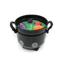 Amber Patchouli 7 Chakras Cauldron Candle – 11.5 oz