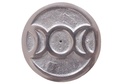 Triple Moon Aluminum Incense Burner – 3.5"