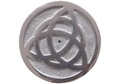 Triquetra Aluminum Incense Burner – 3.5"