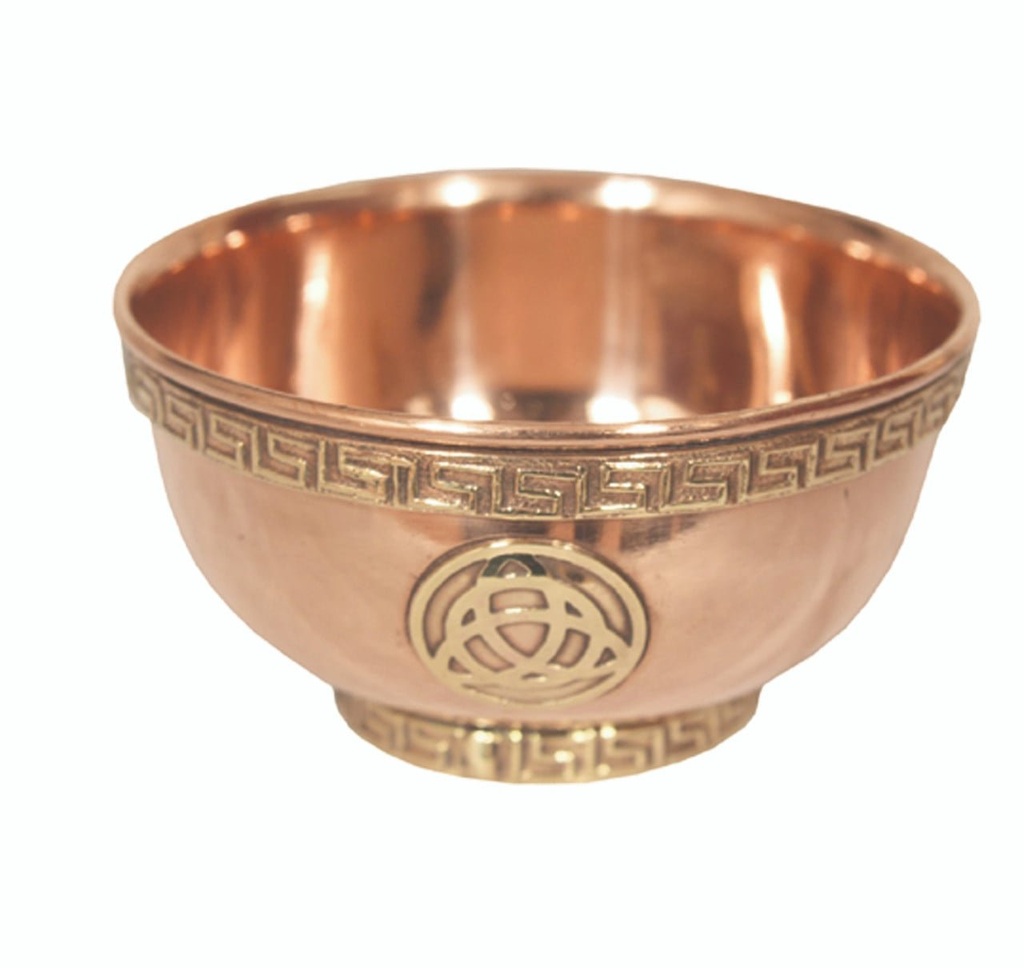 [91740] Triquetra Copper Bowl – 3"