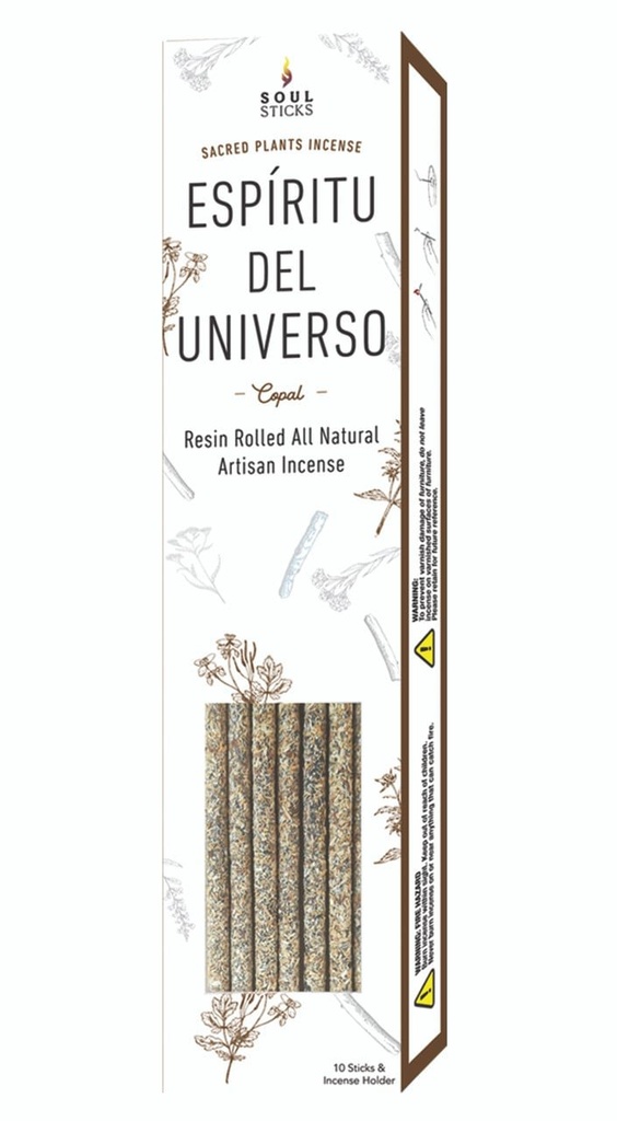 [91820] Espiritu del Universo Copal Artisan Incense Sticks