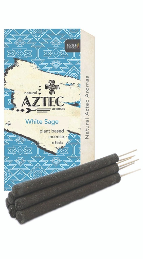 Aztec White Sage Plant-Based Incense Sticks