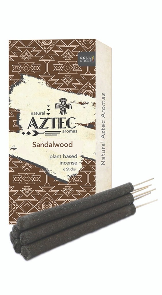 [91837] Aztec Sandalwood Plant-Based Incense Sticks