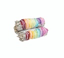 Seven Chakras Rose Petals White Sage Smudge Stick – 4"