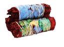 Dragon's Blood Sage w/ Multicolored Rose Petals – 4"