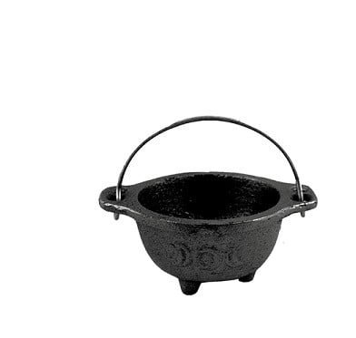 [91869] Triple Moon Cast Iron Cauldron – 3"