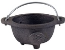 Triquetra Cast Iron Cauldron – 3"