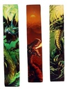 11" Dragon Wooden Incense Ashcatchers – Set of 6