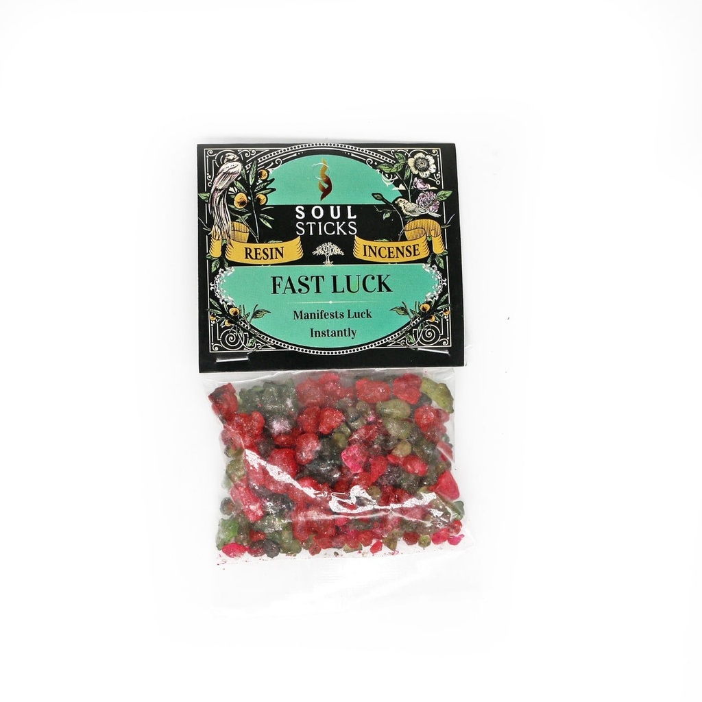 Fast Luck Natural Resin Incense – 1 oz