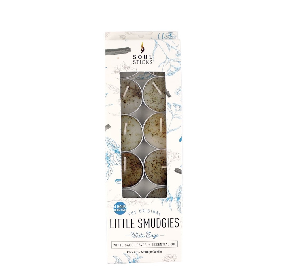 Little Smudgies Candle White Sage Pack