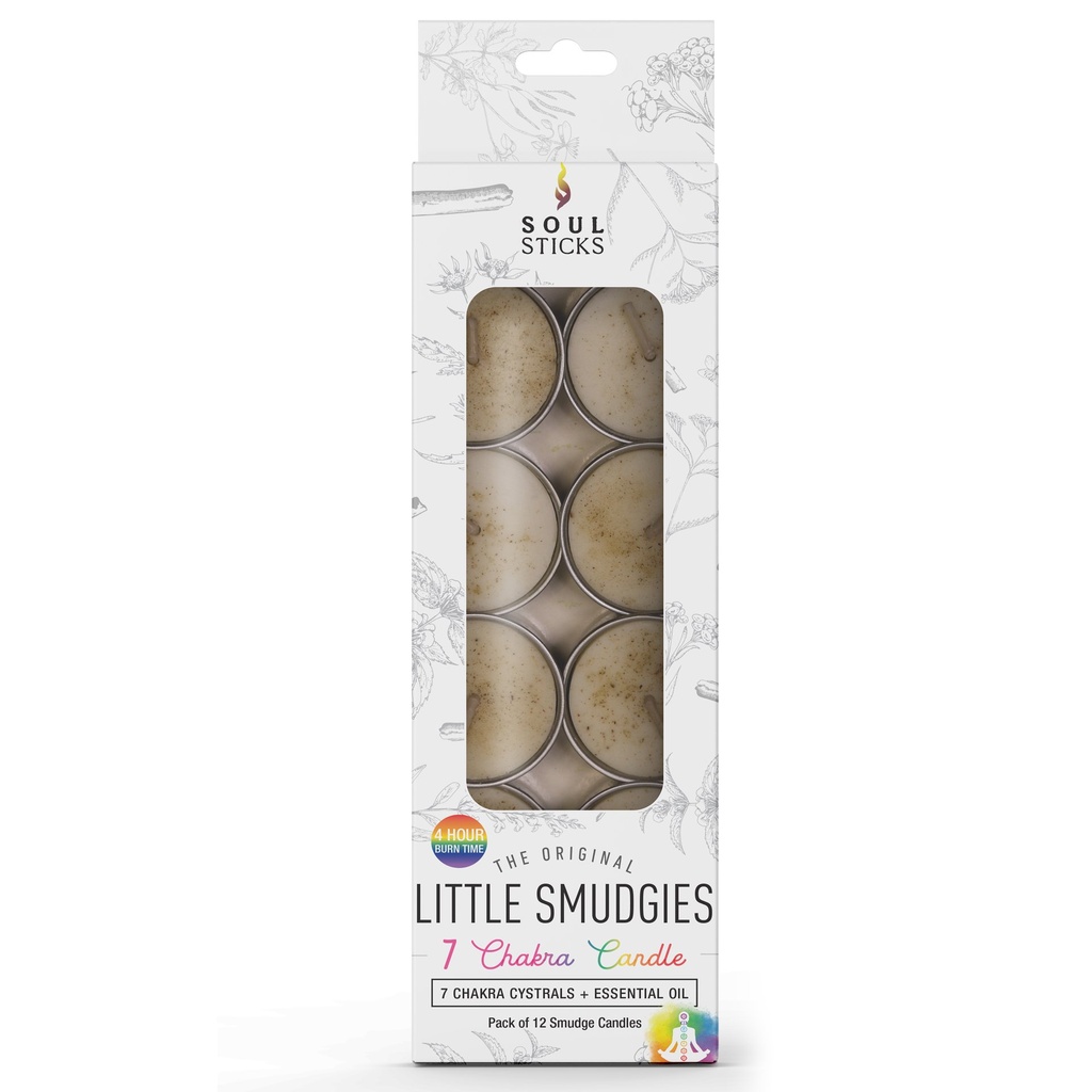Little Smudgies Candle 7 Chakras Pack