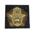 Hamsa Wooden Incense Ashcatcher – 4"