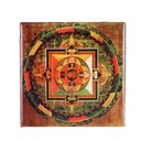 Shree Yantra Wooden Incense Ashcatcher – 4"