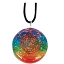 7 Chakras Orgonite Crystal Necklace – 4cm