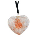 Selenite Orgonite Crystal Necklace – 3.5cm