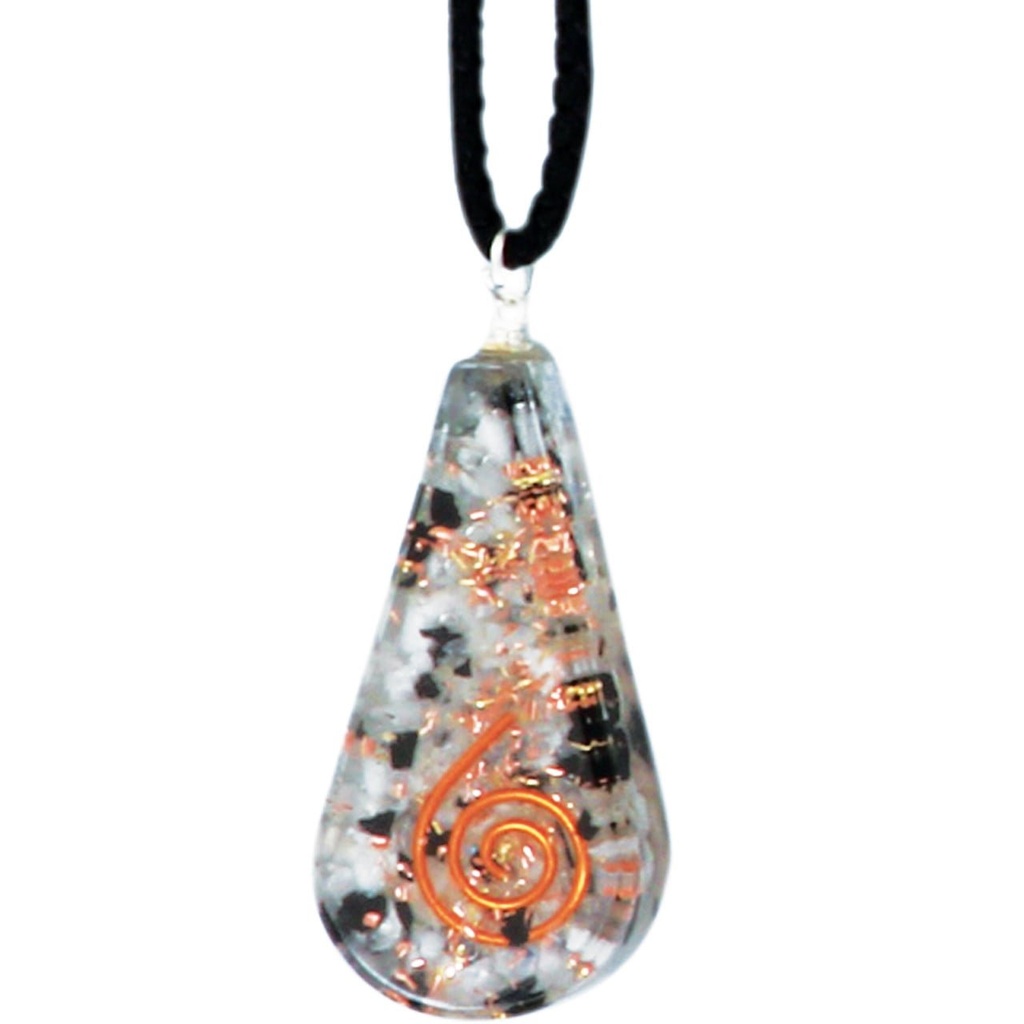 Moonstone Orgonite Crystal Necklace – 4.5cm