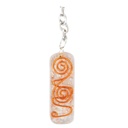Selenite Orgonite Crystal Keychain – 4.5cm