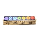 7 Chakras Celestial Wooden Incense Coffin Box