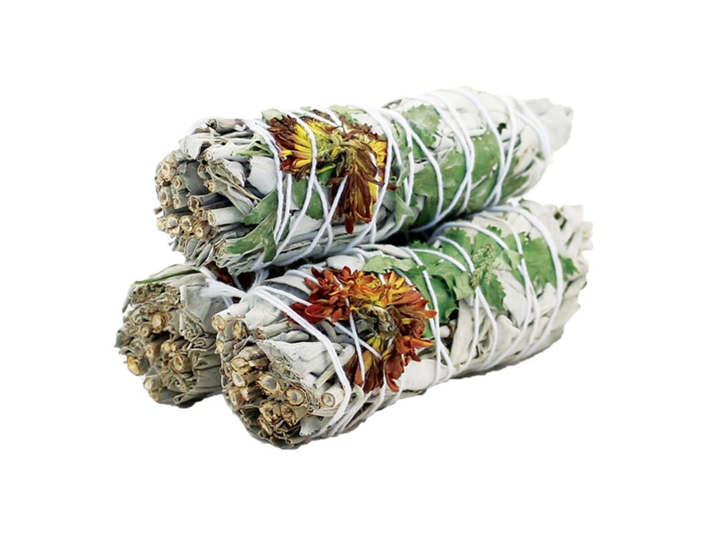 6" Peaceful White Sage Smudge Stick