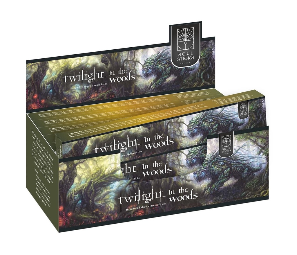 Soul Sticks Twilight in the Woods Masala Incense Sticks – 15g / 12-Pack Box