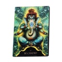 Ganesha Green Wooden Incense Ashcatcher – 3.5" x 5"