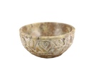 Carved Soapstone Smudge Bowl – 4"