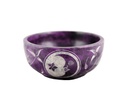 Purple Moon Soapstone Smudge Bowl – 4"