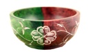 Red/Green Tree of Life Soapstone Smudge Bowl – 4"