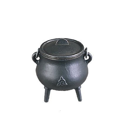 Triquetra Cast Iron Cauldron – 3.5"