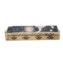 Sun & Moon Pink Wooden Incense Coffin Box