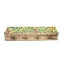 Peace Art Wooden Incense Coffin Box