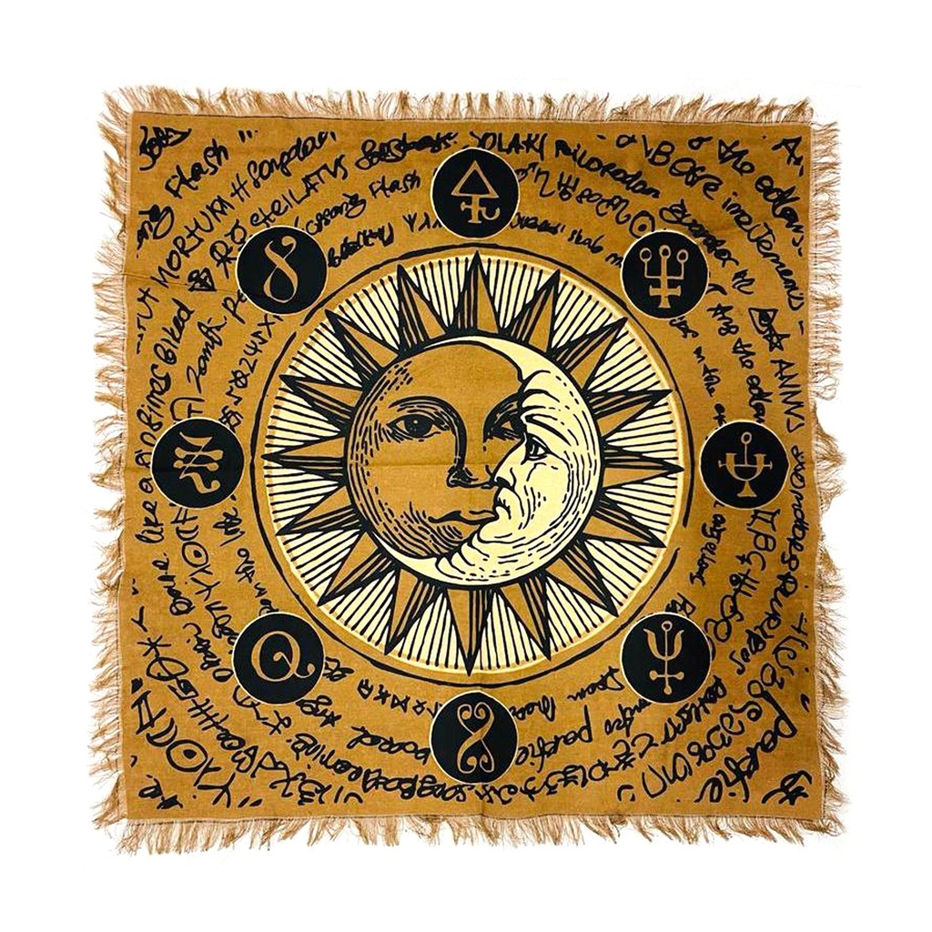 The Sun Altar Cloth Tapestry – 18" x 18"