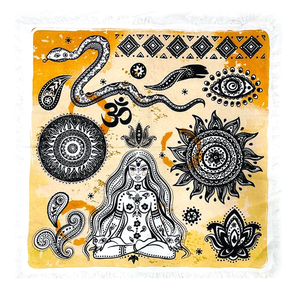 Meditation Altar Cloth Tapestry – 24" x 24"