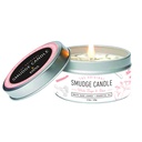 White Sage & Rose Smudge Candle – 100g