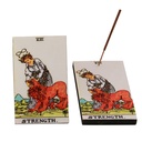 Strength Tarot Card Wooden Ash Catcher – 3" x 5"