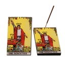 The Magician Tarot Card Wooden Ash Catcher – 3" x 5"