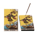 The Fool Tarot Card Wooden Ash Catcher – 3" x 5"
