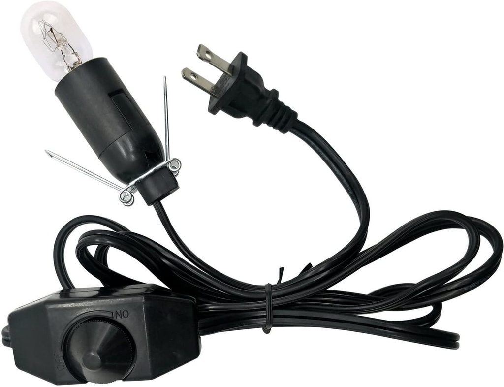 [94057] Selenite Lamp Cord & Bulb Replacement
